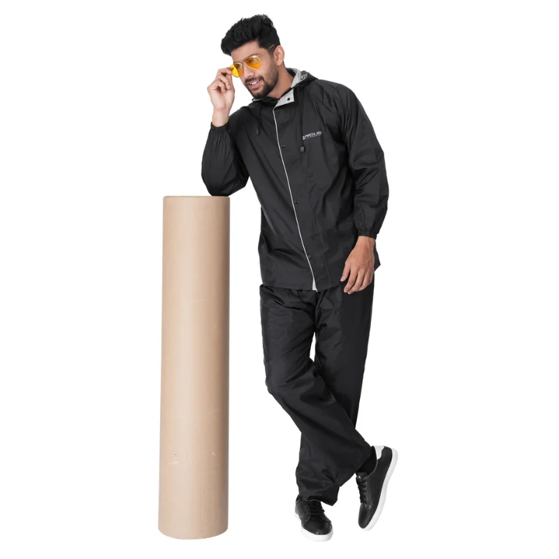 Peet and Joe Parker Men’s Reversible Black Rainsuit