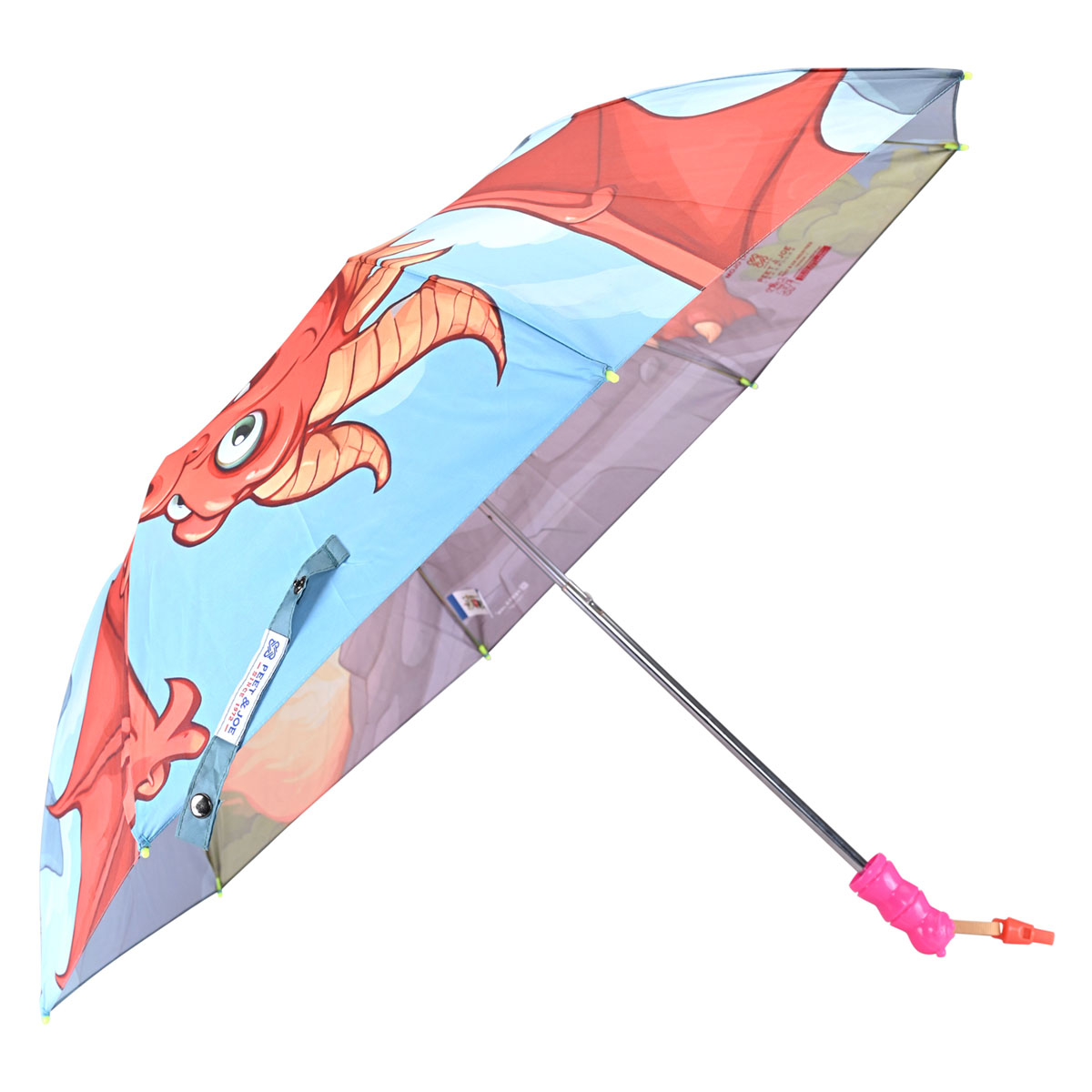 Peet & Joe MOJO Kids 2 Fold Umbrella Dragonbro