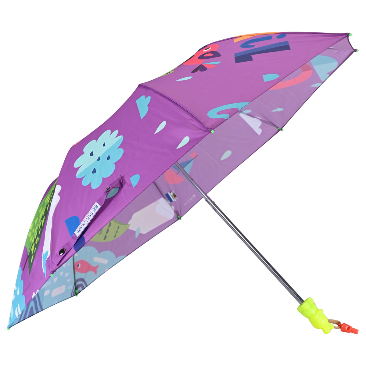 Peet & Joe MOJO Kids 2 Fold Umbrella Crocodile Buddy